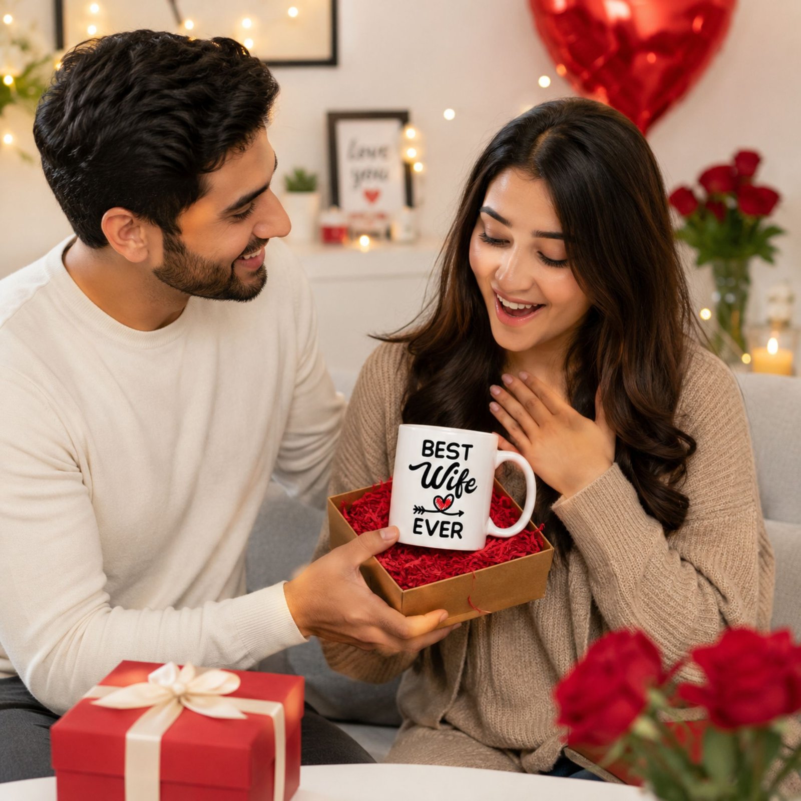 best wife ever magic mug 350ml | heat sensitive color changing coffee mug for wife romantic gift best wife ever magic mug 350ml | heat sensitive color changing coffee mug for wife romantic gift