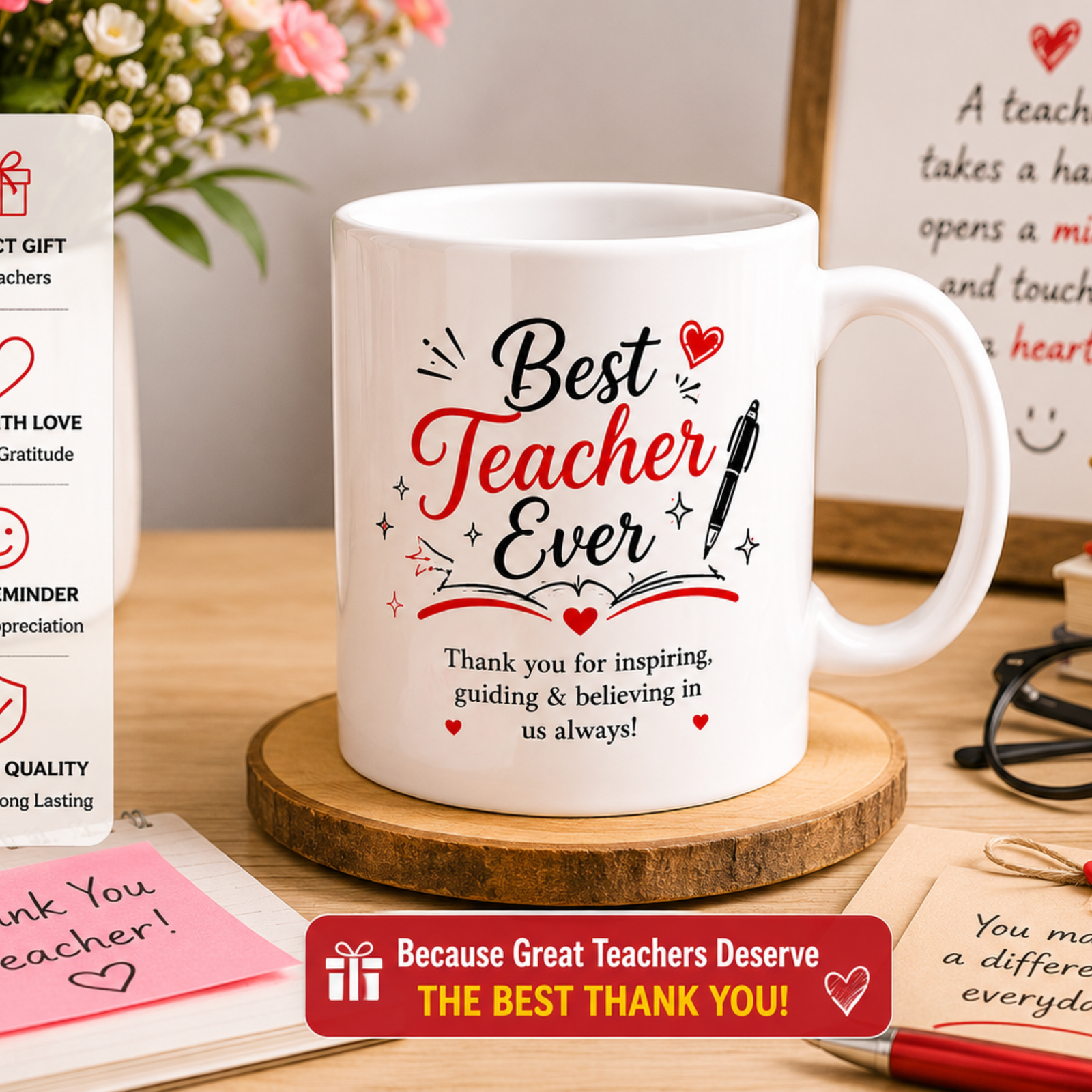 best teacher ever magic mug | color changing teacher coffee mug | teacher appreciation gift | heat sensitive ceramic mug | thank you teacher gift | teacher's day magic mug 325ml best teacher ever magic mug | color changing teacher coffee mug | teacher appreciation gift | heat sensitive ceramic mug | thank you teacher gift | teacher's day magic mug 325ml