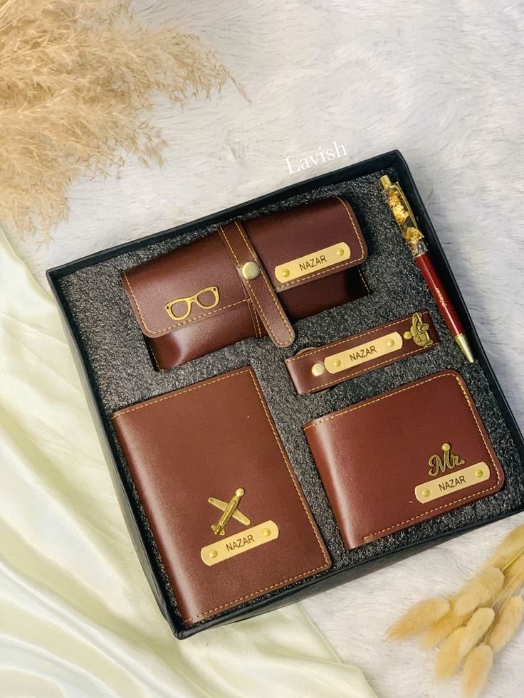 personalized men's wallet with custom name plate | pu leather wallet | multiple color options | customized gift for men, husband, boyfriend, father | birthday, anniversary & father's day gif personalized men's wallet with custom name plate | pu leather wallet | multiple color options | customized gift for men, husband, boyfriend, father | birthday, anniversary & father's day gif