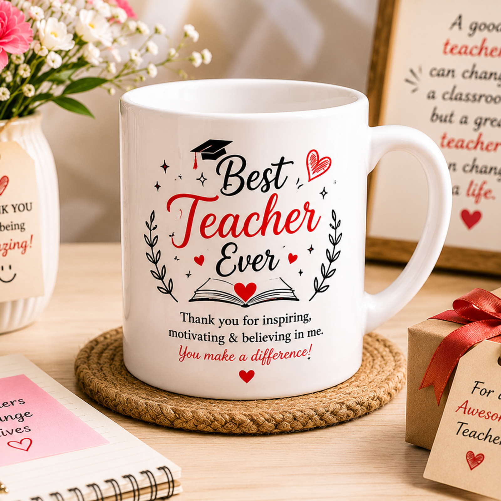 best teacher ever magic mug | color changing teacher coffee mug | teacher appreciation gift | heat sensitive ceramic mug | thank you teacher gift | teacher's day magic mug 325ml best teacher ever magic mug | color changing teacher coffee mug | teacher appreciation gift | heat sensitive ceramic mug | thank you teacher gift | teacher's day magic mug 325ml