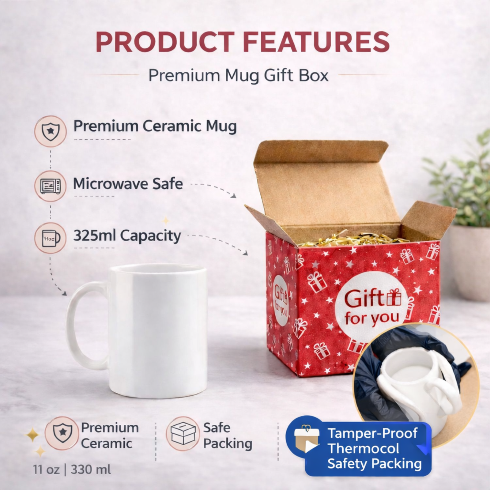 good morning beautiful printed ceramic mug | cute gift for girlfriend, wife, sister, best friend | 325ml coffee mug good morning beautiful printed ceramic mug | cute gift for girlfriend, wife, sister, best friend | 325ml coffee mug