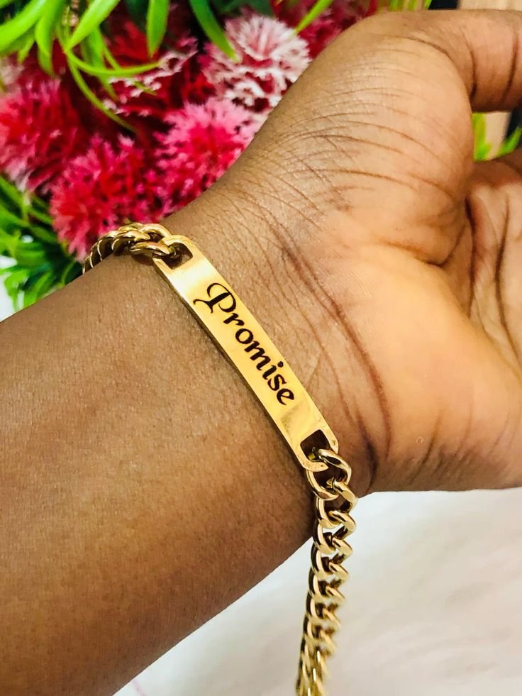 personalized engraved name bracelet for men & women | custom stainless steel chain bracelet | adjustable couple friendship bracelet | birthday, anniversary, valentine's gift for boyfriend, girlfriend, husband & wife personalized engraved name bracelet for men & women | custom stainless steel chain bracelet | adjustable couple friendship bracelet | birthday, anniversary, valentine's gift for boyfriend, girlfriend, husband & wife