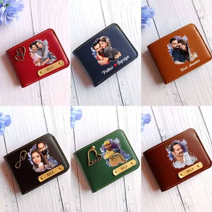 personalized men's wallet with custom name plate | pu leather wallet | multiple color options | customized gift for men, husband, boyfriend, father | birthday, anniversary & father's day gif personalized men's wallet with custom name plate | pu leather wallet | multiple color options | customized gift for men, husband, boyfriend, father | birthday, anniversary & father's day gif