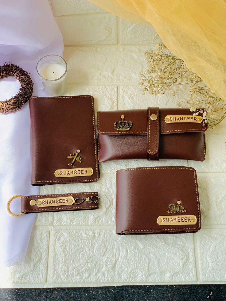 personalized men's wallet with custom name plate | pu leather wallet | multiple color options | customized gift for men, husband, boyfriend, father | birthday, anniversary & father's day gif personalized men's wallet with custom name plate | pu leather wallet | multiple color options | customized gift for men, husband, boyfriend, father | birthday, anniversary & father's day gif